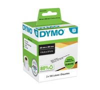 Dymo lw - etichette indirizzi standard - 28 x 89 mm - s0722370