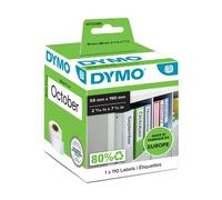 Etichette Dymo 190x59 mm - 99019 (S0722480) bianco - 873377 Etichette versione originale per stampa tecnologia Impatto in Conf. 1 pz.