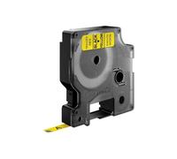 Nastro D1 436180 - 6 mm x 7 mt - nerogiallo - Dymo