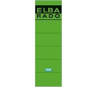 Etichetta Elba Dorso per raccoglitori a leva 190 x 59 mm Verde Verde 10 pezzo(i) etichetta autoadesiva (04617 GN) NEW
