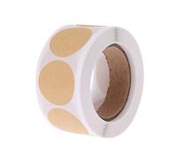 Etichetta in carta kraft 500 pezzi/roll, autoadesivo, panetteria, cucina, decotto per feste di compleanno, laurea, chip regalo, clip per sacchetti da tasca, chip per utensili da cucina