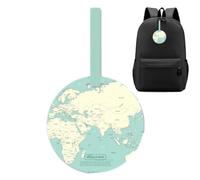 Etichetta in PVC per bagagli, etichette con nome per borsa da viaggio | Con colonna informazioni Borse Forniture decorative Prodotti da v Verde chiaro