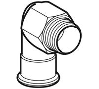 Etichetta Mapress Acciaio Inox Gomito Transizione 90Gr con Ag d15-R1/2