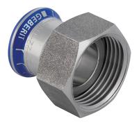 Etichetta Mapress Acciaio Inox Passaggio Con Dado Est d15-G3/4