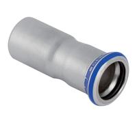 Etichetta Mapress Acciaio Inox Riduzione Con Estremità Della Cremagliera d42-35