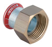 Etichetta Mapress C-Acciaio Passaggio Con Dado d35-G1 1/2 Zincato