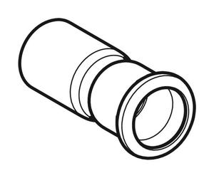 Etichetta Mapress C-Acciaio Riduzione Con Einschubende d54-42 Zincato