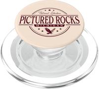 Etichetta Nazionale Michigan Lakeshore Pictured Rocks PopSockets PopGrip per MagSafe