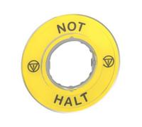 ETICHETTA NOT STOP 3D LEGEND PLATE ZBY9220/5pz Harmony XB4