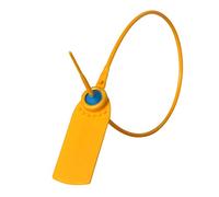 etichetta numerata sigillata, Confezione da 100 sigilli for fascette numerati in plastica multicolore 410 mm for confezione regalo for scarpe e abbigliamento(Yellow-type 2)