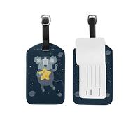 Etichetta per bagaglio Koala Segui il tuo sogno Etichetta per bagaglio da viaggio in pelle 1 pezzo