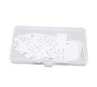 Etichetta per note sulla tastiera del pianoforte Adesivo guida per note per pianoforte rimovibile riutilizzabile in silicone per principianti Adulti che imparano 88 tasti Full