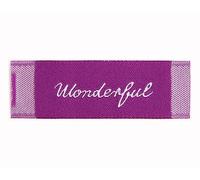 Etichetta poliestere wonderful 39 x 15 mm. 5u.