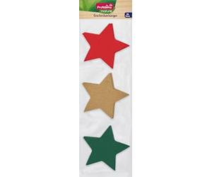 Etichetta regalo "Stelle" della natura, 24 pezzi - Marchio DM Germania - Compatibile con il profissimo - Geschenkanhänger nature "Sterne", 24 St