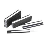 Etichetta Supporti 3" x 0.5" C Canale Gomma Magnetico 20pz
