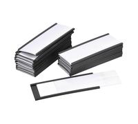 Etichetta Supporti 4" x 1.6" C Canale Gomma Magnetico 20pz