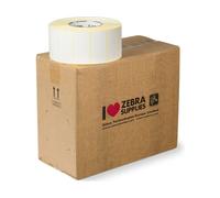 Etichetta Zebra 880018-038 - Nero su bianco (76 mm x 38 mm) 6 rotoli