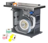 Etichettatrice automatica ad angolo retto con controllo PLC e touch screen per stampa, cibo ed elettronica