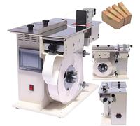 Etichettatrice automatica ad angolo retto con funzione etichetta staccabile, regolazione della velocità e della lunghezza, controllo touch screen per un'etichettatura efficiente