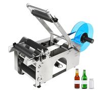 Etichettatrice automatica della bottiglia rotonda dei semi, diametro regolabile per l'imballaggio da tavolino efficiente