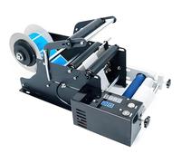 Etichettatrice automatica per bottiglie, applicatore di etichette rotonde ad alta velocità per l'industria alimentare e della ristorazione