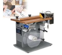 Etichettatrice con controllo PLC, distributore automatico etichette piatte | Altezze di etichettatura regolabili da 5mm a 40mm, for linee di produzione di piccole imprese, etichette piatte e imballaggi