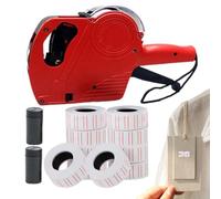 Etichettatrice - Dispositivo di etichettatura portatile, marcatore di codice manuale, etichettatrice per negozi al dettaglio, strumento di stampa leggero | Soluzione pratica per supermercati Negozio