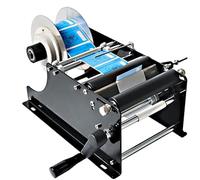 Etichettatrice elettrica per bottiglie - Applicatore manuale per bottiglie da 15-120 mm, ad alto rendimento a 30 etichette/minuto, design efficiente per progetti domestici e fai da te