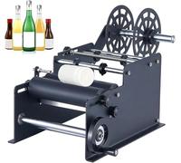 Etichettatrice manuale per bottiglie di vetro e plastica, larghezza regolabile dell'etichetta, applicazione facile