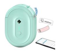 Etichettatrice - Mini stampante termica wireless | Stampante per etichette di spedizione per logistica smistamento bibliotecari insegnanti Negozio al dettaglio Cartelle di file Ordine documenti di