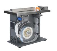 Etichettatrice per bottiglie tonde semi-automatica - Controllo PLC con touch screen, precisione ±0,5 mm, regolazione della lunghezza, 15-30 pezzi/min per applicazioni cosmetiche e di stampa 2.5cm-3cm