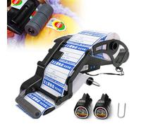 Etichettatrice portatile senza fili - Rilevamento automatico della spaziatura delle etichette per un'organizzazione efficiente