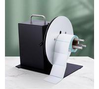 Etichettatrice, Riavvolgitore automatico a avvolgimento con deflettore, Velocità regolabile 1-8 pollici/s, Diametro rotolo 185 mm, Supporto nucleo da 1-3 pollici per ufficio o uso aziendale