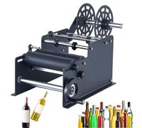 Etichettatrice semiautomatica, manuale regolabile con manovella e rullo in gomma, adatta per etichette con larghezza 10-130 mm, lunghezza 10-300 mm
