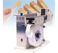 Etichettatrice semiautomatica per sigillare scatole con anti-contraffazione, touch screen, velocità e lunghezza regolabili per integrità del prodotto