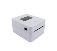 Etichettatrice, Stampante Termica For Etichette Di Spedizione Da 4 Pollici, Supporta La Stampa Ricevute E Lettere Vettura 4x6, Connessione USB/WIFI/BT Opzionale,per casa, cucina, ufficio(White-USB)
