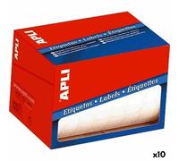 Etichette adesive Apli Bianco 22 x 32 mm [10 Unità]