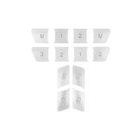 Etichette adesive auto Compatibile Con Benz Per Classe C Per W204 Per W212 Per CLA Adesivi Per Pulsanti Di Blocco Della Memoria Della Portiera Dell'auto Accessori Per La Modifica