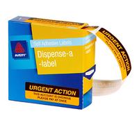Etichette adesive autoadesive Avery, 125 pezzi, 19 x 64 mm, prestampate lucide