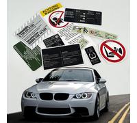 Etichette Adesive Avvertenza Restauro Bmw E90 E92 M3 Cabrio Wagon Berlina