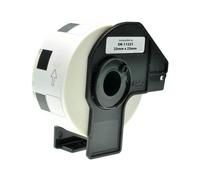 ETICHETTE ADESIVE BROTHER DK-11221 in Carta Compatibili mm 23X23 1000 ETICHETTE