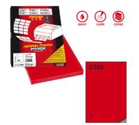 Etichette adesive C/503 - in carta - permanenti - 210 x 297 mm - 1 et/fg MARKIN