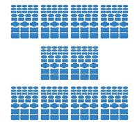 Etichette Adesive Carta Da 10 Fogli Per La Cameretta Dei Bambini E Decorazioni Murali Organizzazione Cucina Progetto Artigianale Etichetta Adesiva Rimovibile