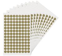 etichette adesive colorate, etichette rotonde, adesivi 13mm, etichette per uf...