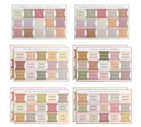 Etichette adesive con dedica biblica per studio biblico, etichette di riferimento delle Scritture in colori tenui, 5 fogli di schede per diario cristiano, divisori per libri religiosi, accessori per