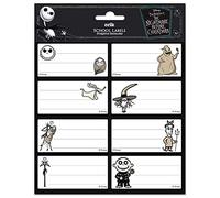 Etichette adesive Disney, The Nightame before Christmas, un complemento ideale per personalizzare regali o prodotti di cancelleria