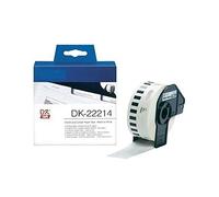 Etichette adesive DK-22214 bianco 12X30.48 MM per QL1000 1050