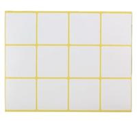 Etichette adesive, Etichetta di carta bianca Etichette adesive autoadesive prezzo scrivibile(202 50x50mm)