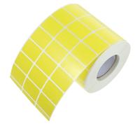Etichette Adesive Gialle Rettangolari 5000 Pezzi in Carta Colore Casuale