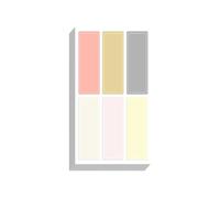 Etichette adesive impermeabili con scrivibile Adesivi con codice colore per bambini Organizzazione attrezzature scolastiche Etichette carta personalizzabili per bambini